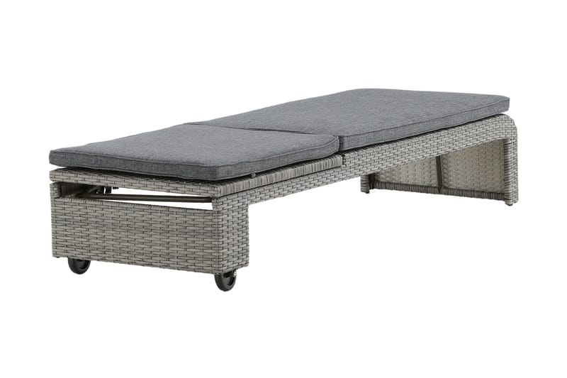 London Solsäng - Grå - Utemöbler - Utestolar & fåtöljer - Solsängar & solvagnar