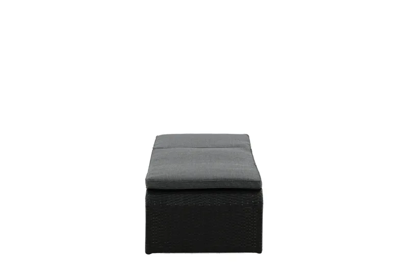 London Solsäng Svart - Venture Home - Utemöbler - Utestolar & fåtöljer - Solsängar & solvagnar