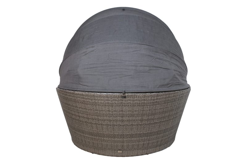 Mini Muse Soffa med tak Grå - Utemöbler - Utestolar & fåtöljer - Solsängar & solvagnar
