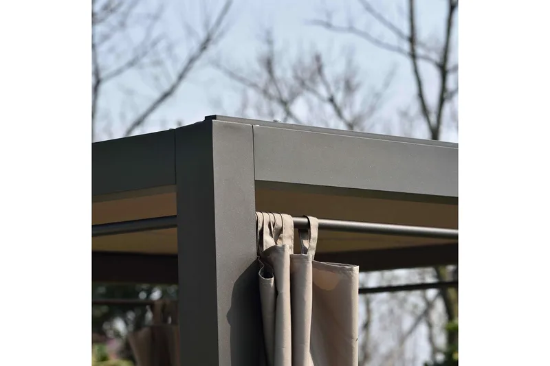 Morocco Solsäng - Mörkbrun/Beige - Utemöbler - Utestolar & fåtöljer - Solsängar & solvagnar