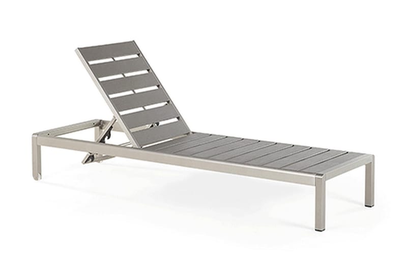 Nardo Solsäng 64|198 cm - Grå - Utemöbler - Utestolar & fåtöljer - Solsängar & solvagnar