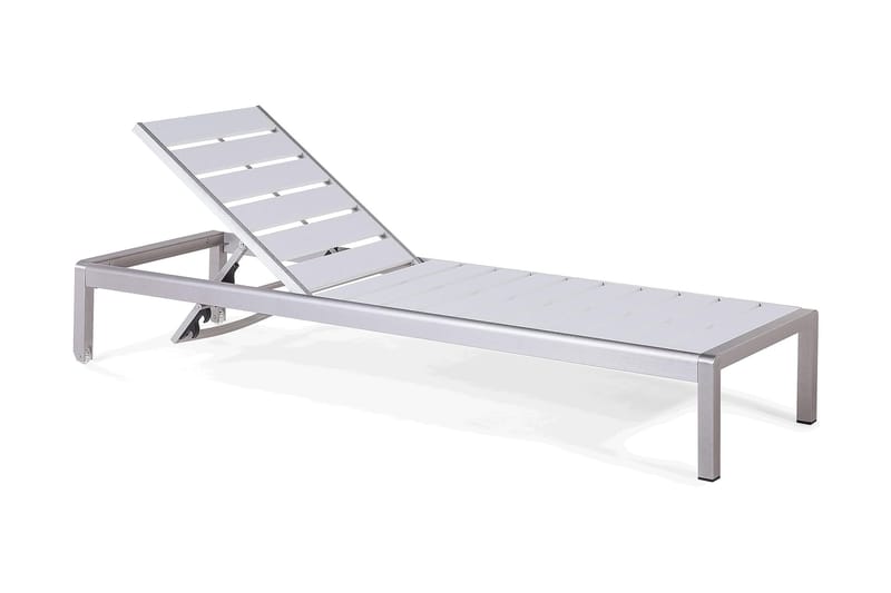 Nardo Solsäng 64|198 cm - Vit - Utemöbler - Utestolar & fåtöljer - Solsängar & solvagnar