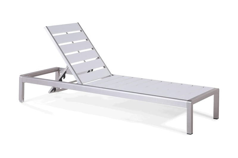 Nardo Solsäng 64|198 cm - Vit - Utemöbler - Utestolar & fåtöljer - Solsängar & solvagnar