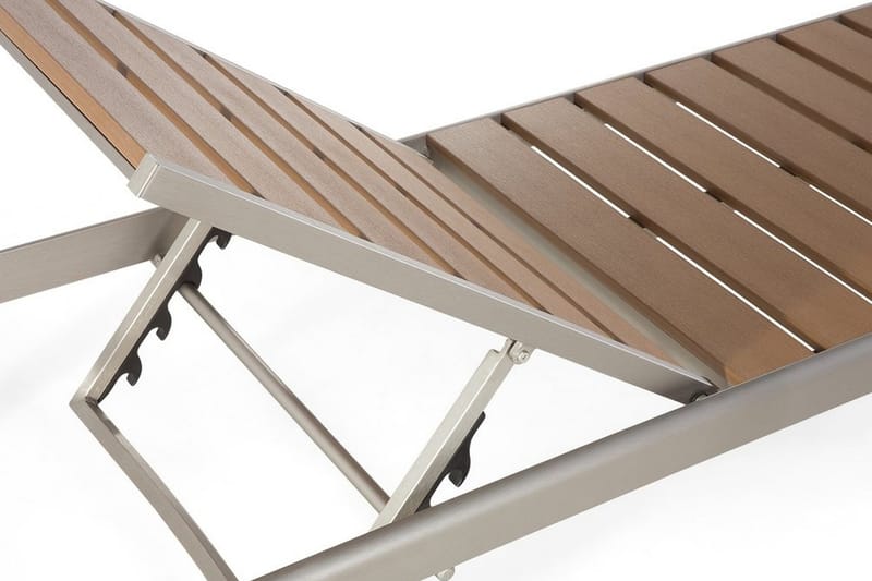 Nardo Solsäng 64|93 cm - Trä/natur - Utemöbler - Utestolar & fåtöljer - Solsängar & solvagnar