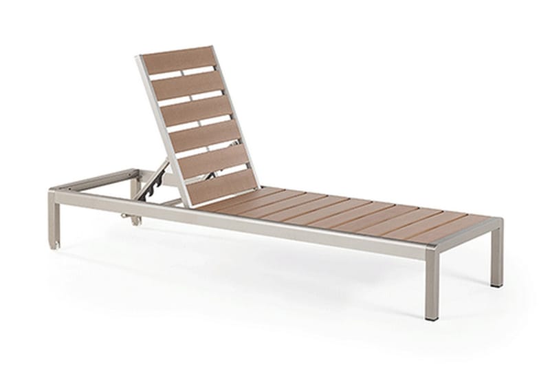 Nardo Solsäng 64|93 cm - Trä/natur - Utemöbler - Utestolar & fåtöljer - Solsängar & solvagnar