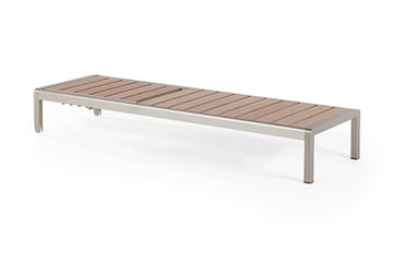 Nardo Solsäng 64|93 cm - Trä/natur - Utemöbler - Utestolar & fåtöljer - Solsängar & solvagnar