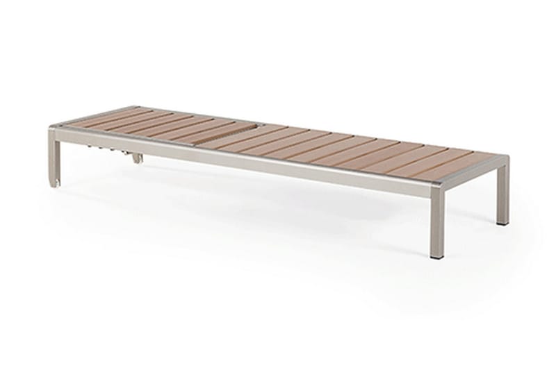 Nardo Solsäng 64|93 cm - Trä/natur - Utemöbler - Utestolar & fåtöljer - Solsängar & solvagnar
