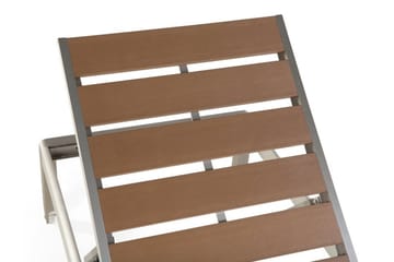Nardo Solsäng 64|93 cm - Trä/natur - Utemöbler - Utestolar & fåtöljer - Solsängar & solvagnar