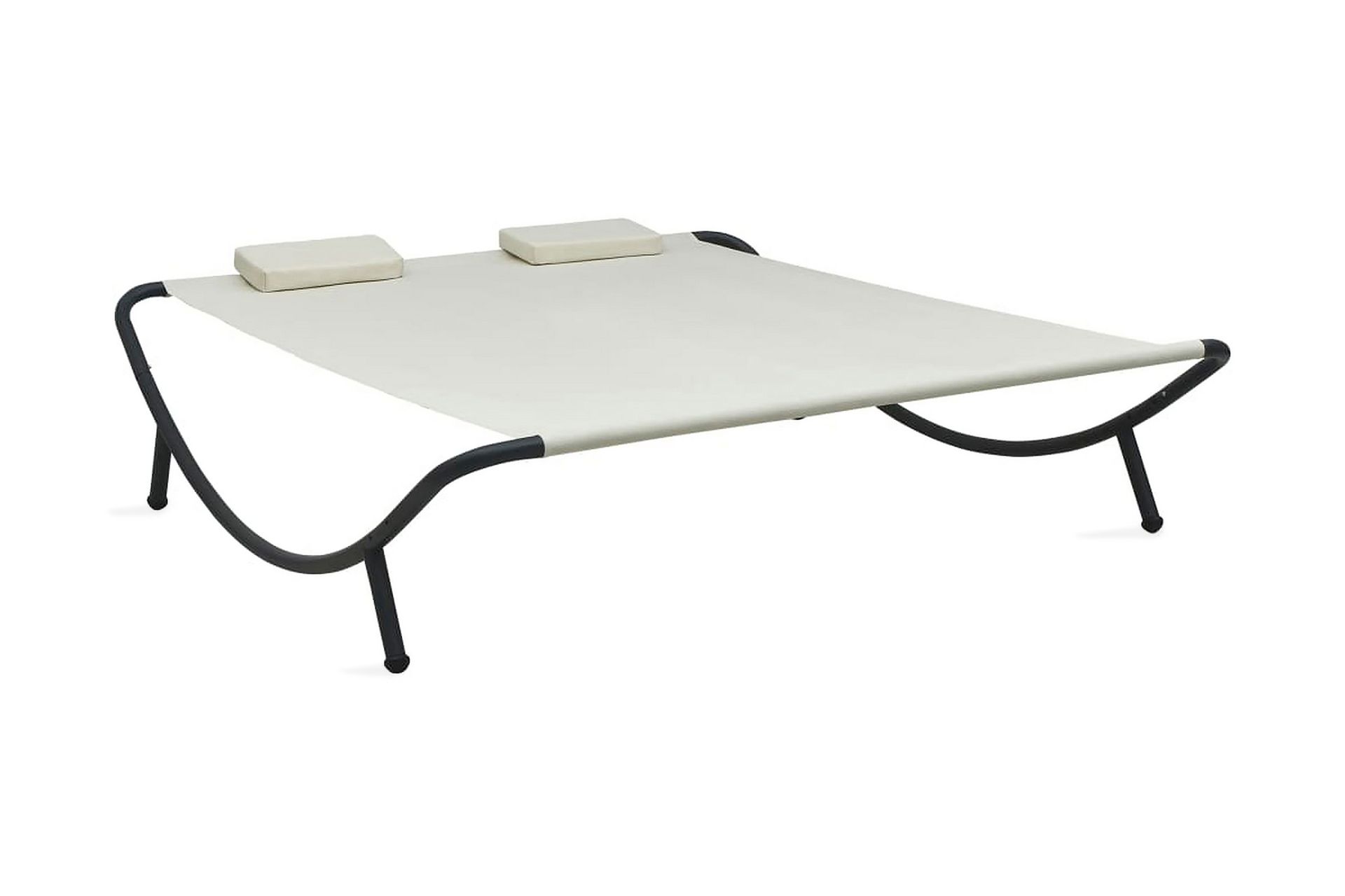 Solsäng tyg gräddvit - Vit