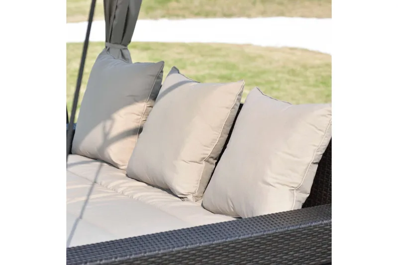 Svänglusthus Barcelona 236x180xh210 cm - Utemöbler - Utestolar & fåtöljer - Solsängar & solvagnar