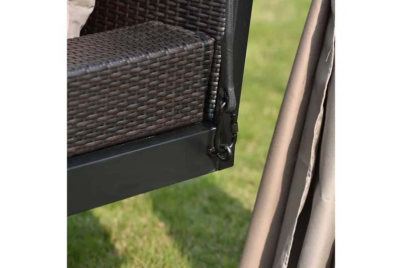 Svänglusthus Barcelona 236x180xh210 cm - Utemöbler - Utestolar & fåtöljer - Solsängar & solvagnar