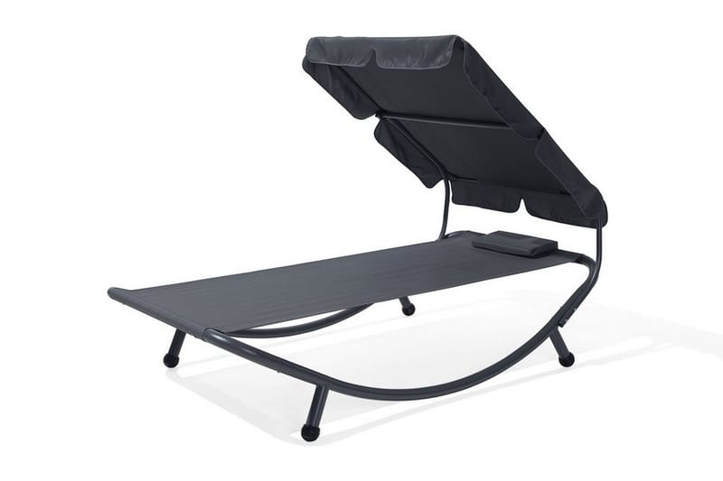Terno Solsäng 110x200 cm - Grå - Utemöbler - Utestolar & fåtöljer - Solsängar & solvagnar