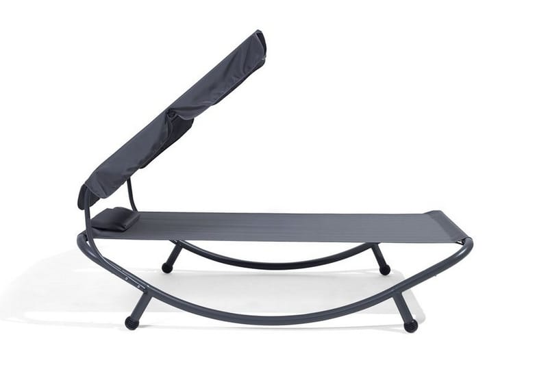 Terno Solsäng 110x200 cm - Grå - Utemöbler - Utestolar & fåtöljer - Solsängar & solvagnar