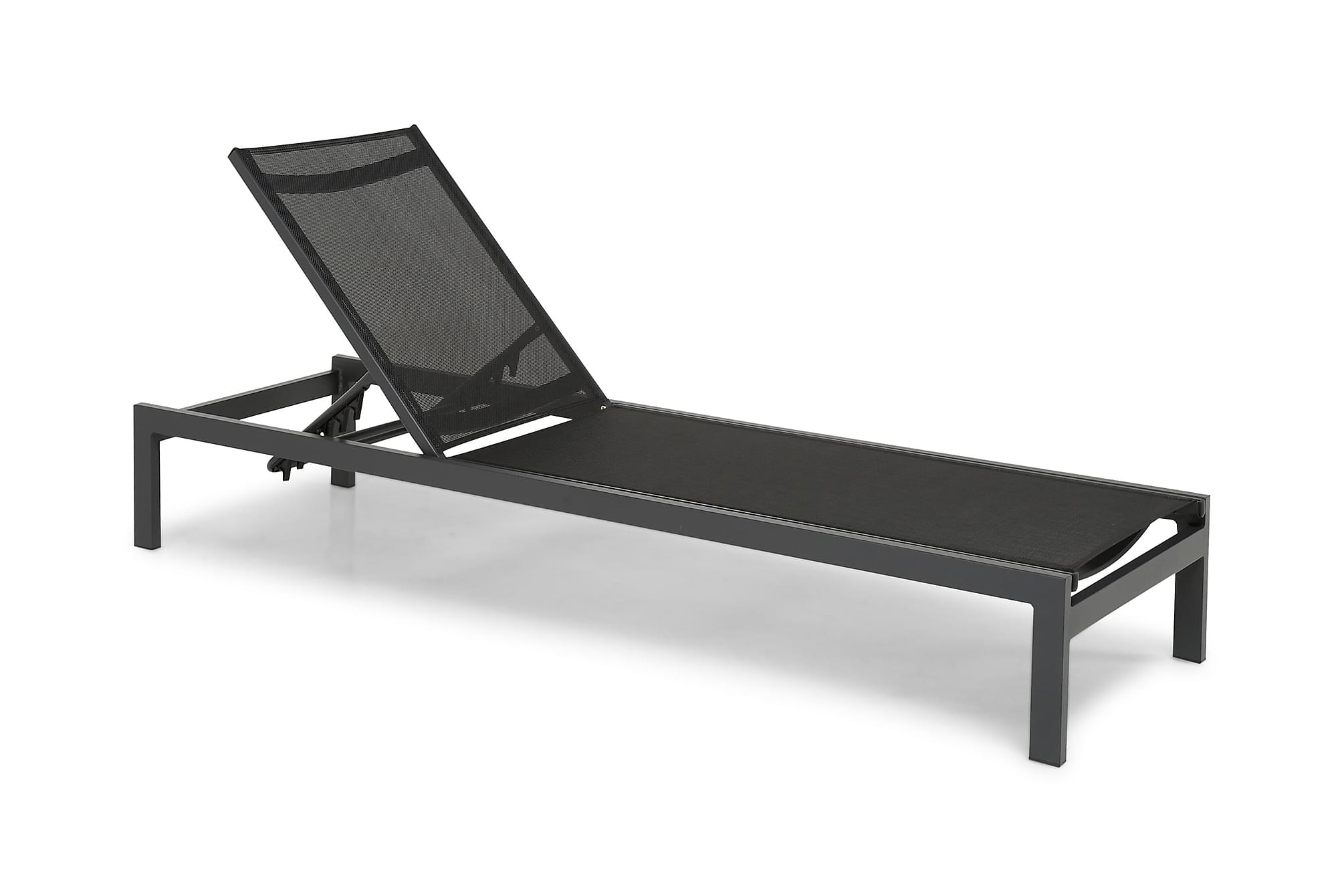 tunis solsäng svart -