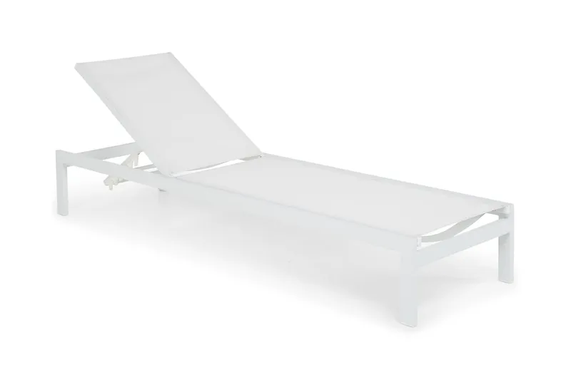 Tunis Solsäng - Vit - Utemöbler - Utestolar & fåtöljer - Solsängar & solvagnar