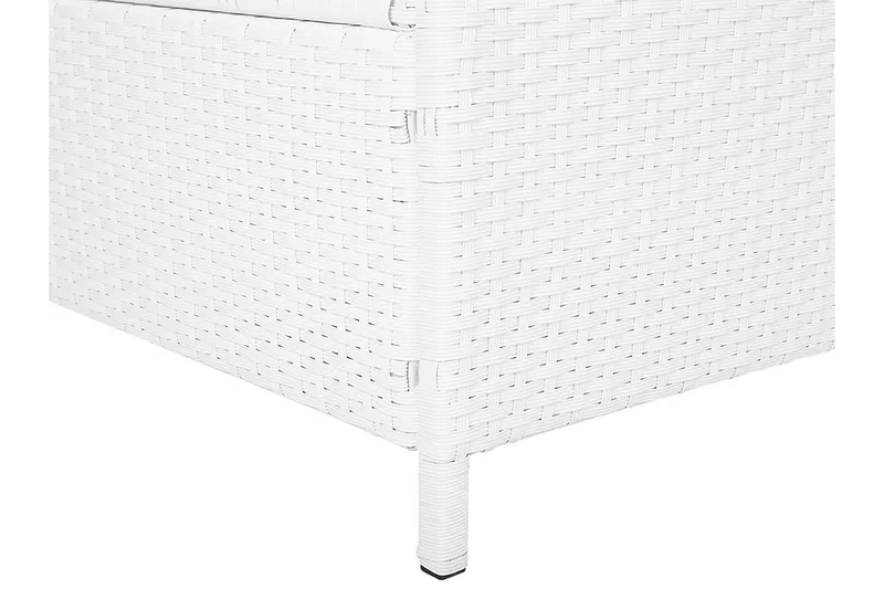 Turin Ii Solsäng 65|201 cm - Vit - Utemöbler - Utestolar & fåtöljer - Solsängar & solvagnar