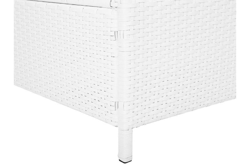 Turin Ii Solsäng 65|201 cm - Vit - Utemöbler - Utestolar & fåtöljer - Solsängar & solvagnar