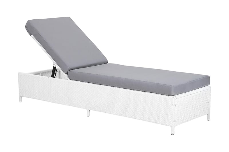 Turin Ii Solsäng 65|201 cm, Vit
