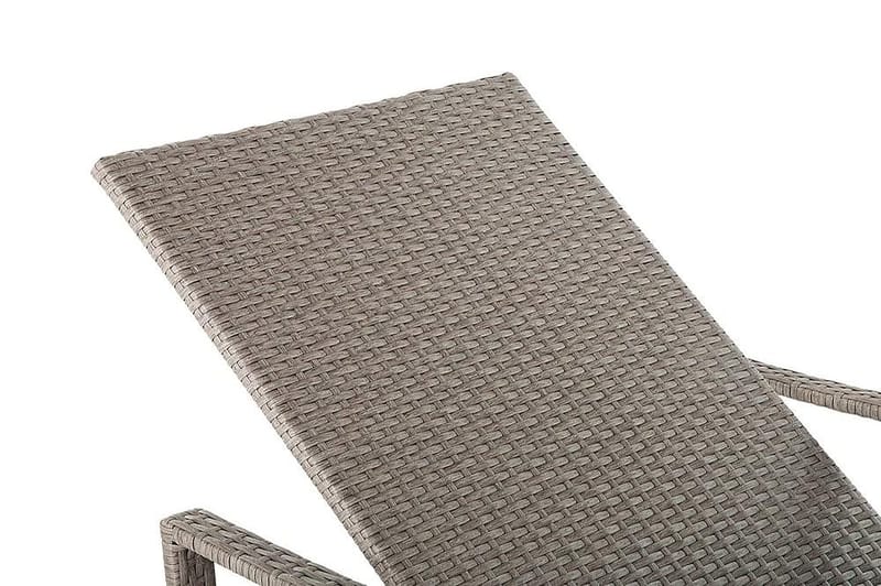 Vasto Solsäng 60,5|192 cm - Grå/brun - Utemöbler - Utestolar & fåtöljer - Solsängar & solvagnar