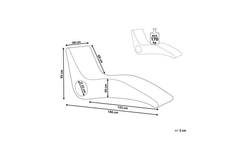 Solstol Airole - Utemöbler - Utestolar & fåtöljer - Solstol