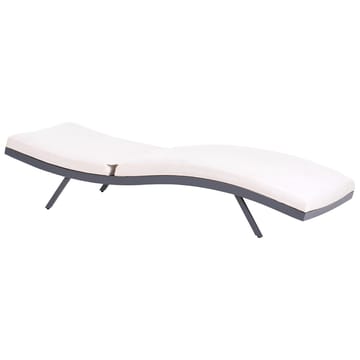 Solstol Amelia - Beige, svart - Utemöbler - Utestolar & fåtöljer - Solstol