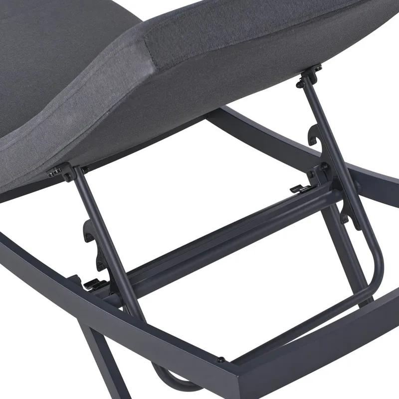 Solstol Amelia - Grå - Utemöbler - Utestolar & fåtöljer - Solstol