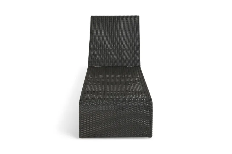 Bahamas Solsäng - Svart - Utemöbler - Utestolar & fåtöljer - Solstol