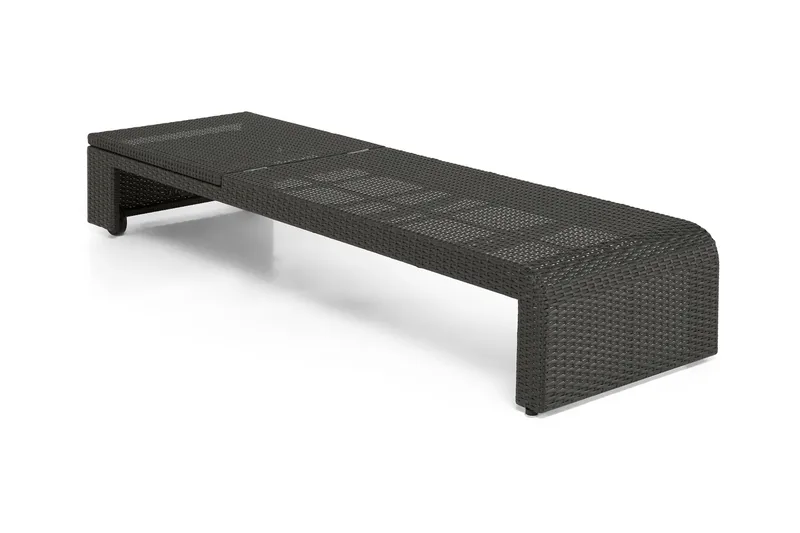 Bahamas Solsäng - Svart - Utemöbler - Utestolar & fåtöljer - Solstol