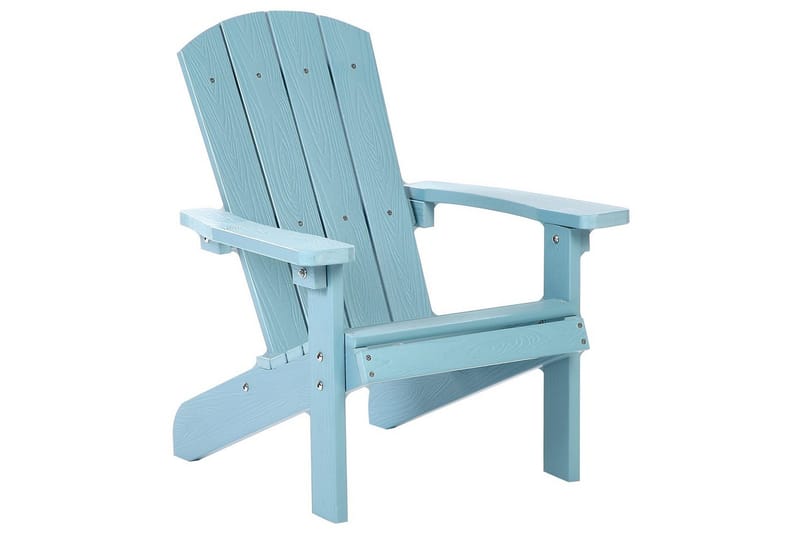 Barnstol Adirondack, Blå