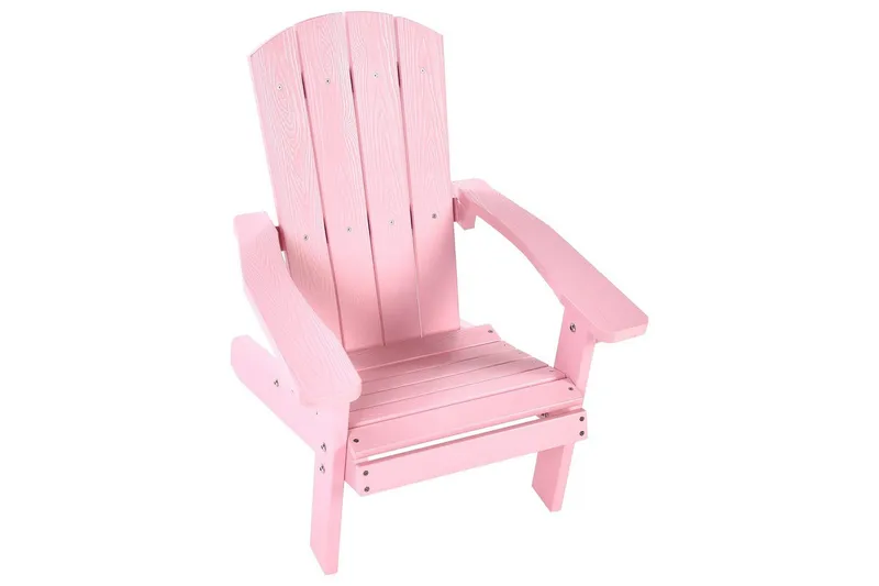 Barnstol Adirondack - Rosa - Utemöbler - Utestolar & fåtöljer - Solstol - Däckstol