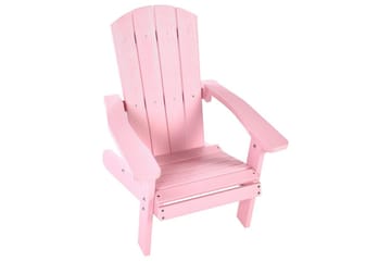 Barnstol Adirondack - Rosa - Utemöbler - Utestolar & fåtöljer - Solstol - Däckstol