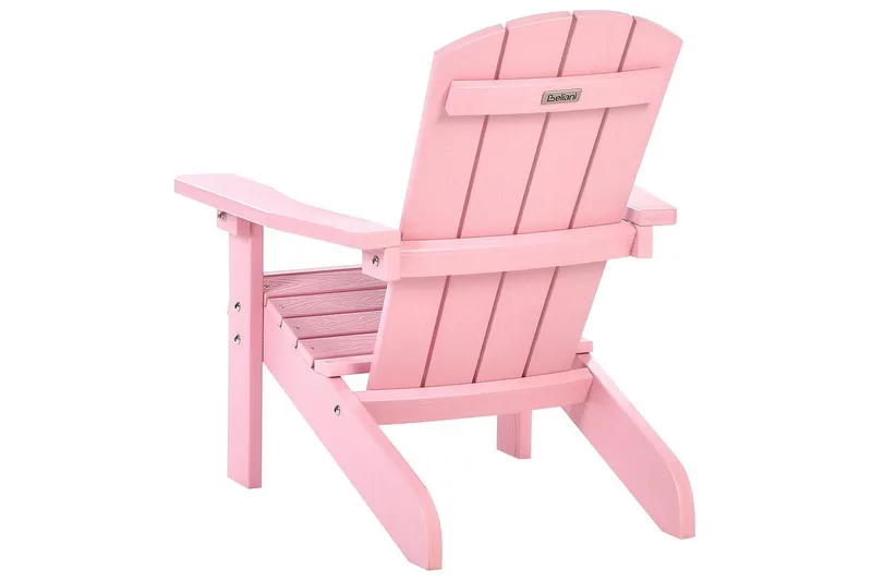 Barnstol Adirondack - Rosa - Utemöbler - Utestolar & fåtöljer - Solstol - Däckstol