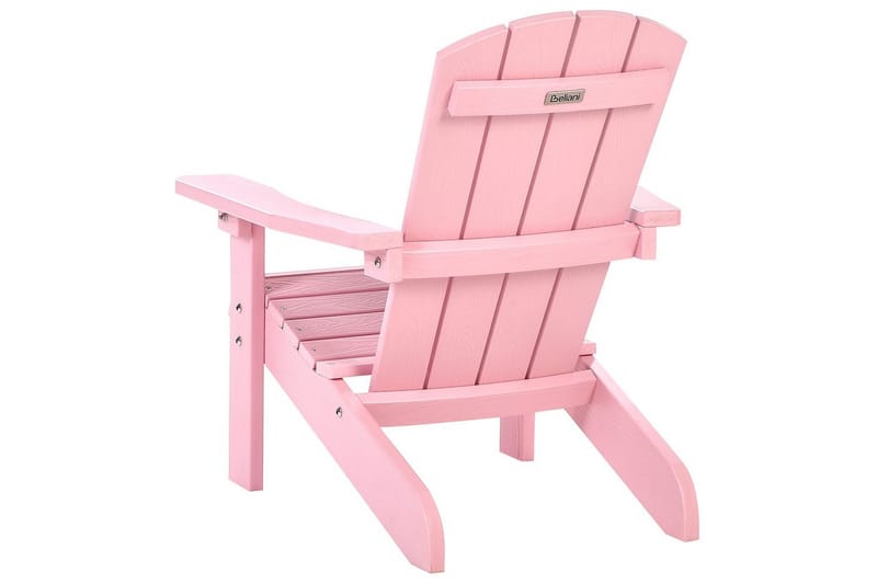 Barnstol Adirondack - Rosa - Utemöbler - Utestolar & fåtöljer - Solstol - Däckstol