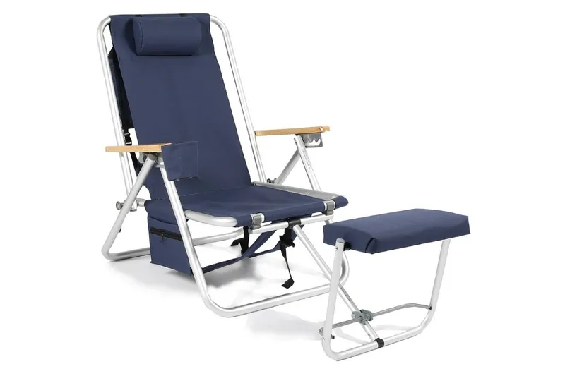 Brassestol & campingstol Fritab Friluftsstol Fritab ROXY med kylbag/mobilficka Blå