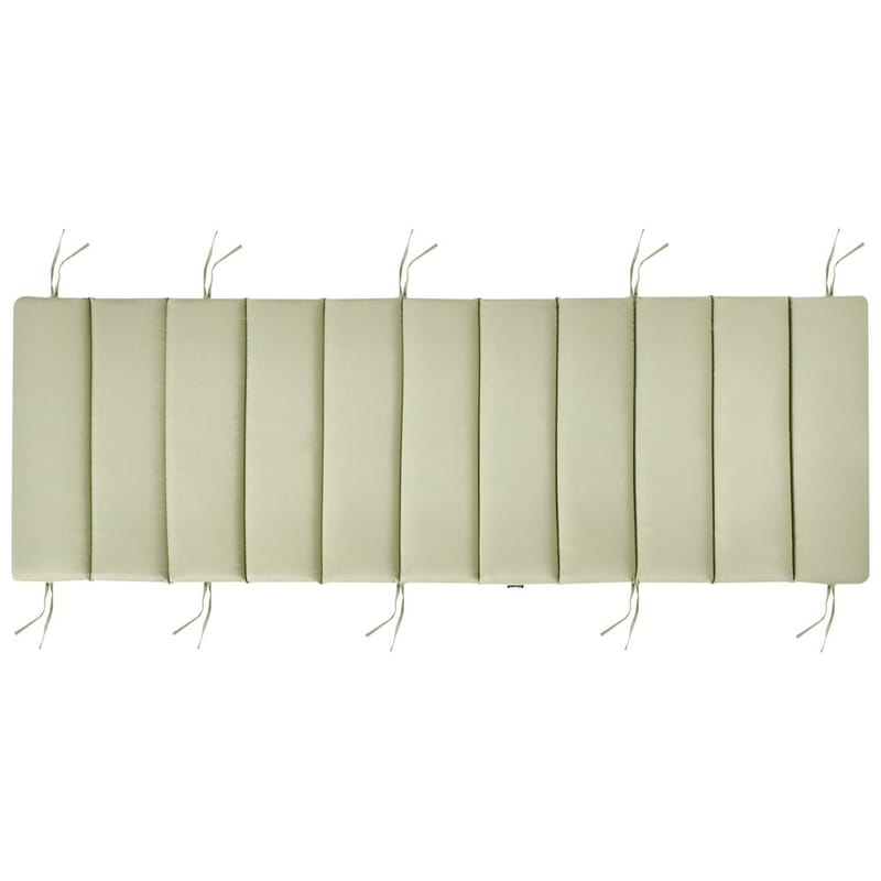 Solstol Brescia Premium - Ljus trä, grönt - Utemöbler - Utestolar & fåtöljer - Solstol