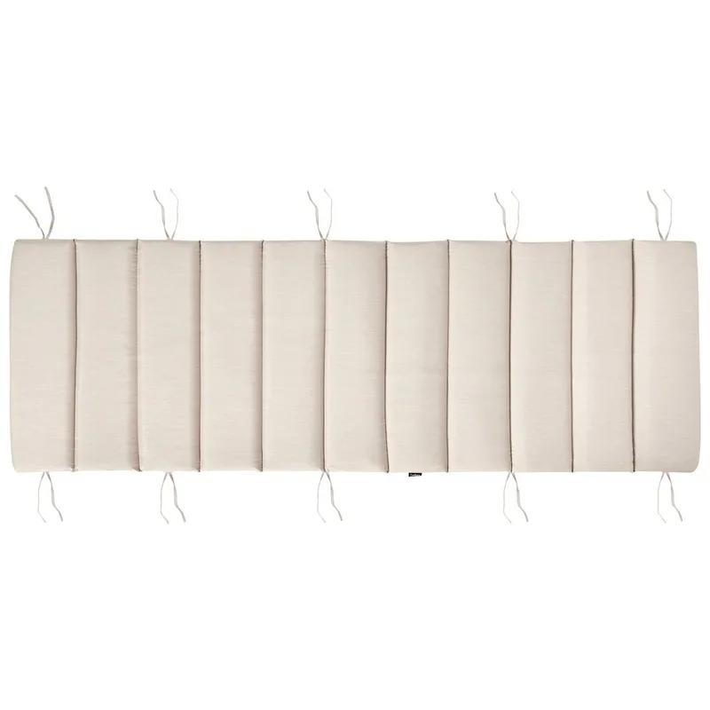 Solstol Brescia Premium - Ljus trä, Ljusbeige - Utemöbler - Utestolar & fåtöljer - Solstol