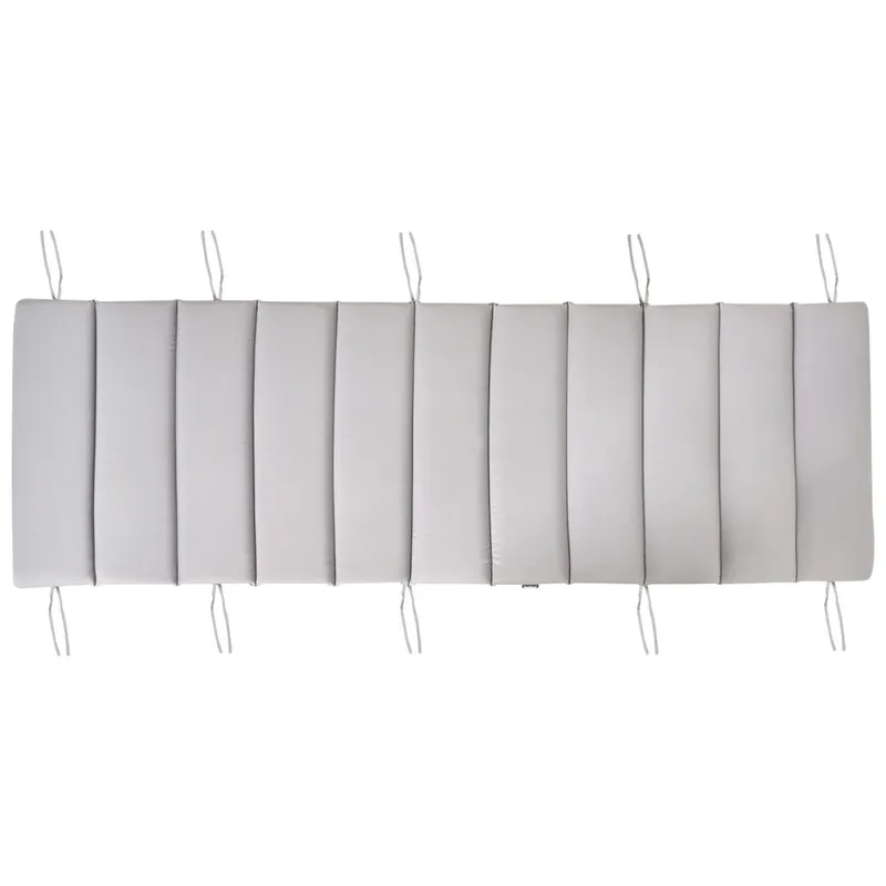 Solstol Brescia Premium - Ljus trä, Ljusgrå - Utemöbler - Utestolar & fåtöljer - Solstol