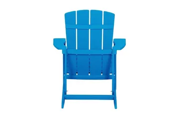 Adirondack Däckstol 88|75|88 cm - Blå - Utemöbler - Utestolar & fåtöljer - Solstol - Däckstol