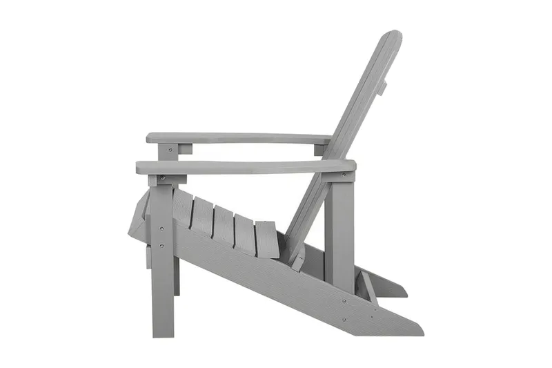 Adirondack Däckstol 88|75|88 cm - Grå - Utemöbler - Utestolar & fåtöljer - Solstol - Däckstol