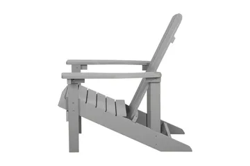 Adirondack Däckstol 88|75|88 cm - Grå - Utemöbler - Utestolar & fåtöljer - Solstol - Däckstol