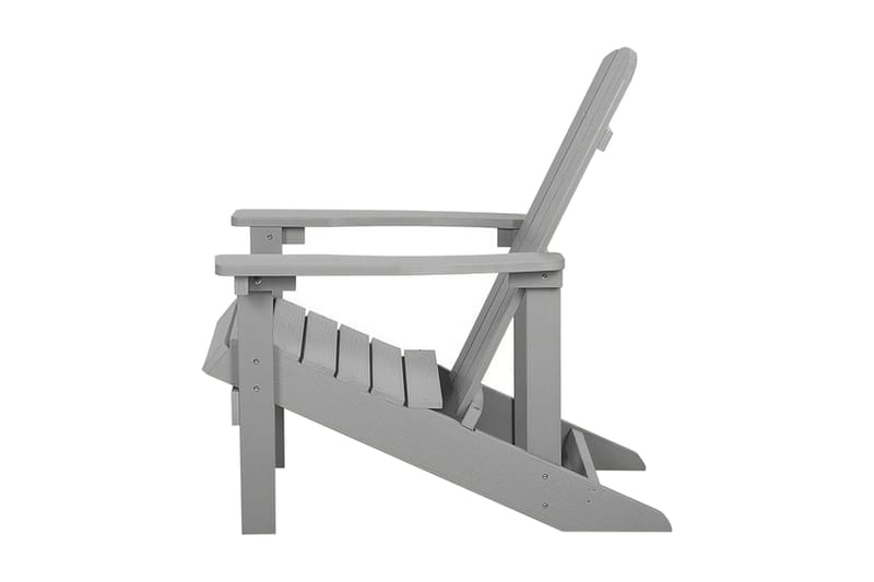 Adirondack Däckstol 88|75|88 cm - Grå - Utemöbler - Utestolar & fåtöljer - Solstol - Däckstol