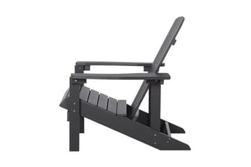 Adirondack Däckstol 88|75|88 cm - Grå - Utemöbler - Utestolar & fåtöljer - Solstol - Däckstol