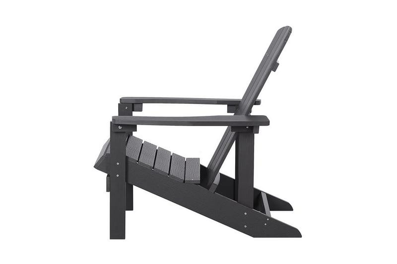 Adirondack Däckstol 88|75|88 cm - Grå - Utemöbler - Utestolar & fåtöljer - Solstol - Däckstol