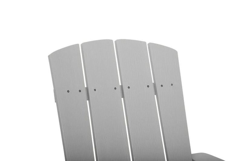 Adirondack Däckstol 88|75|88 cm - Grå - Utemöbler - Utestolar & fåtöljer - Solstol - Däckstol