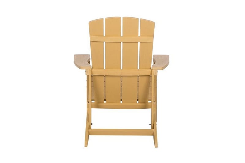 Adirondack Däckstol 88|75|88 cm - Gul - Utemöbler - Utestolar & fåtöljer - Solstol - Däckstol