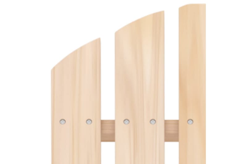 Adirondackstol med fotpall och bord massivt granträ - Beige - Utemöbler - Utestolar & fåtöljer - Solstol - Däckstol
