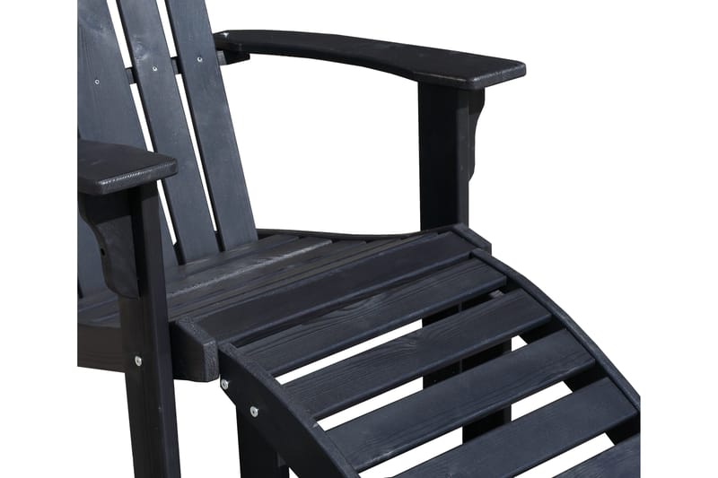 Cranston Däckstol - Kaffesvart - Utemöbler - Utestolar & fåtöljer - Solstol - Däckstol