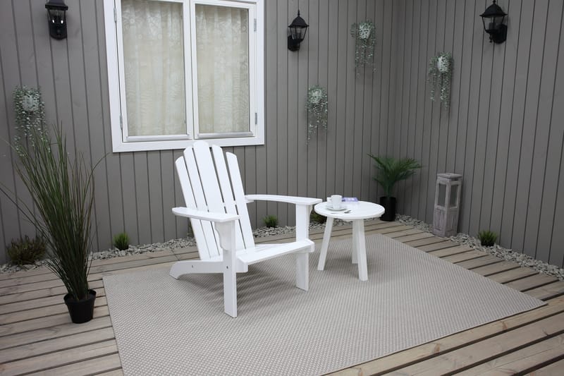 Cranston Däckstol - Vit - Utemöbler - Utestolar & fåtöljer - Solstol - Däckstol