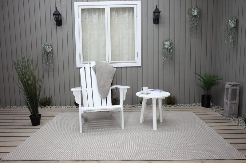 Cranston Däckstol - Vit - Utemöbler - Utestolar & fåtöljer - Solstol - Däckstol