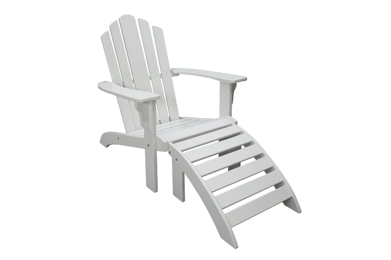 Cranston Däckstol - Vit - Utemöbler - Utestolar & fåtöljer - Solstol - Däckstol